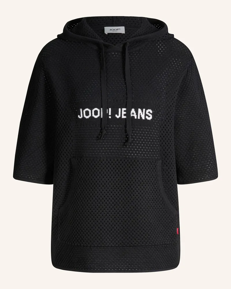 JOOP! Strick-Hoodie Schwarz