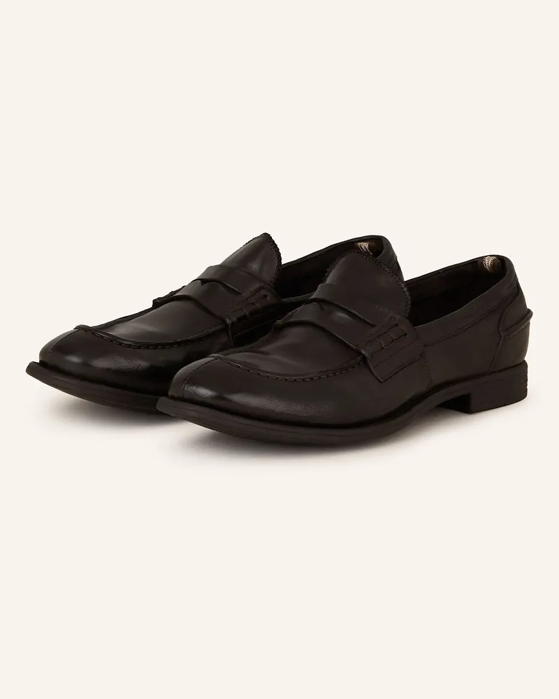 Officine Creative Italia Penny-Loafer CHRONICLE 144 Schwarz
