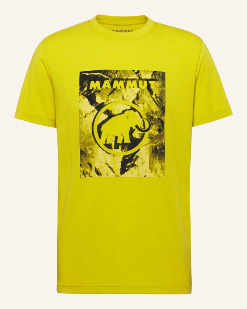 Mammut T-Shirt Trovat gelb Gelb