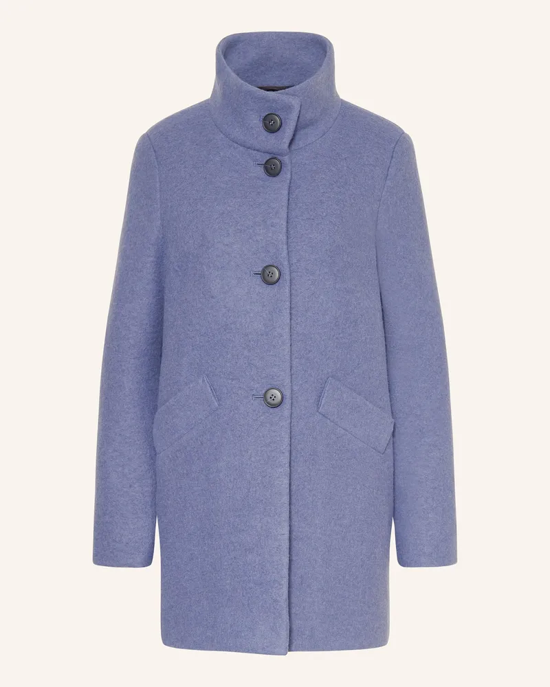 Fuchs Schmitt Wollmantel Blau