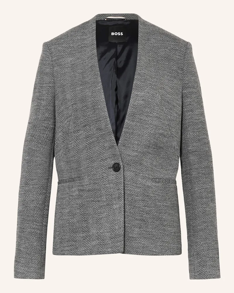 HUGO BOSS Blazer JEMMA Grau