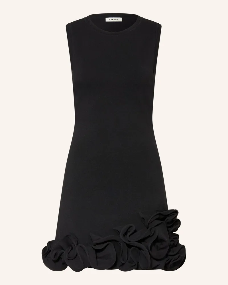 Sandro Cocktailkleid schwarz Schwarz