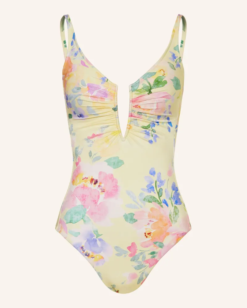 Maryan Mehlhorn Badeanzug Floressence gelb Hellgelb