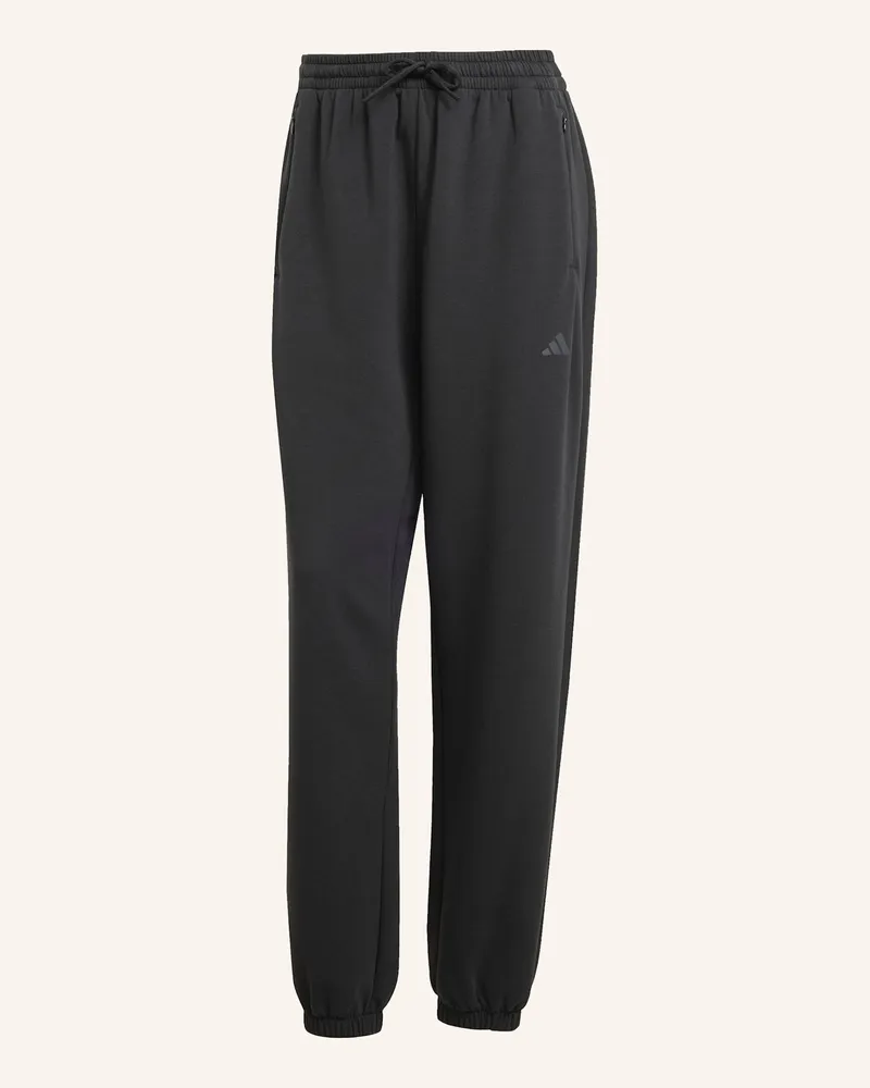 adidas DESIGNED FOR TRAINING WARM-UP HOSE Schwarz