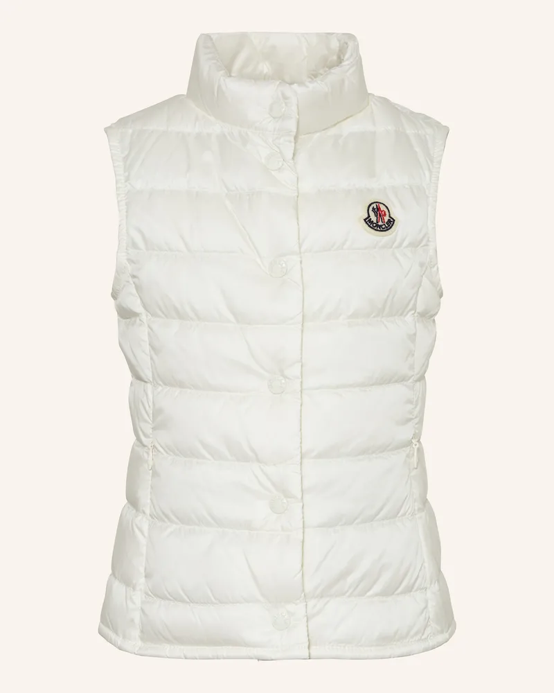Moncler Daunenweste Liane weiss Weiss