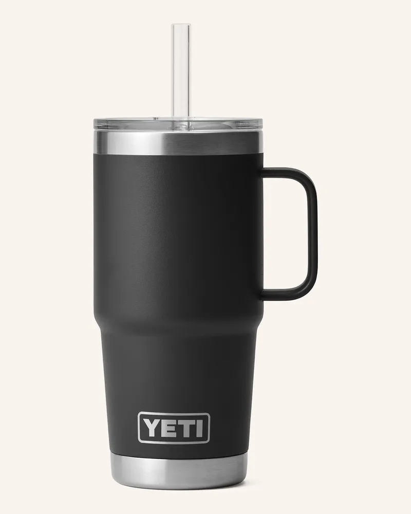 Yeti Thermobecher RAMBLER Schwarz