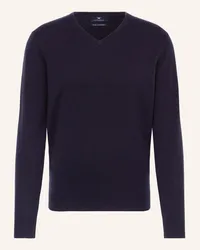 Strokesman's Cashmere-Pullover Blau