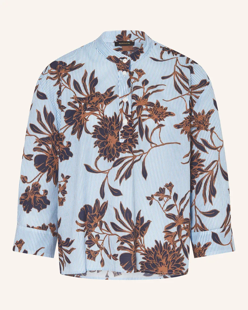 More & More Blusenshirt mit 3/4-Arm Dunkelblau