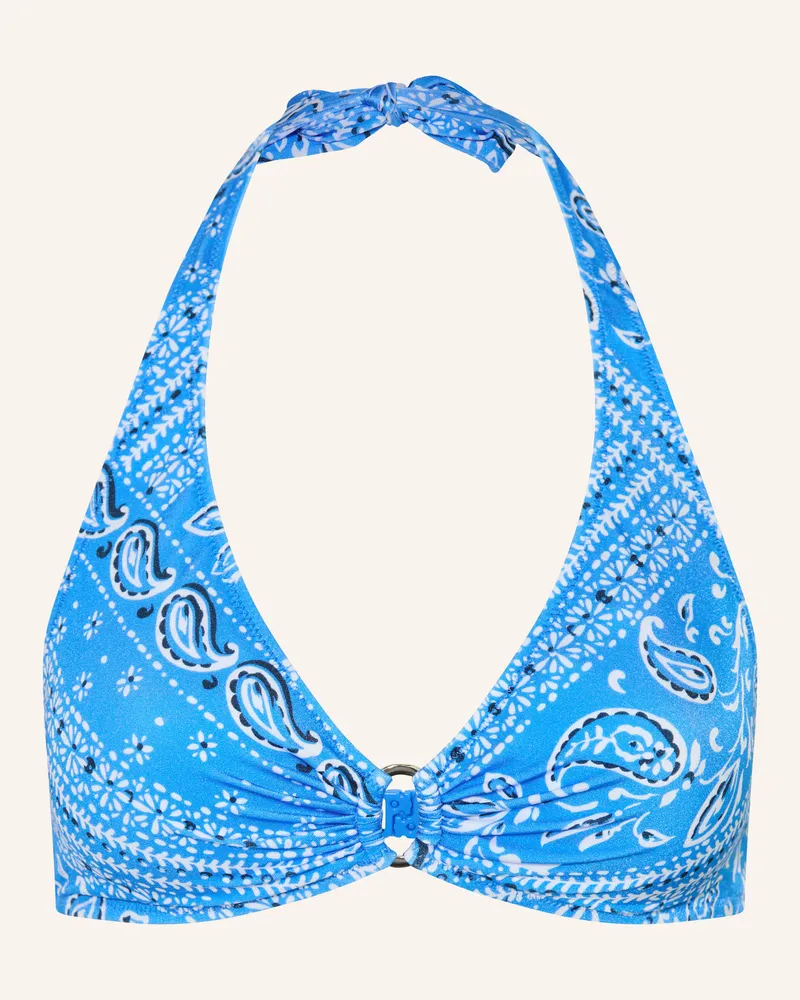 Lidea Neckholder-Bikini-Top blau Blau