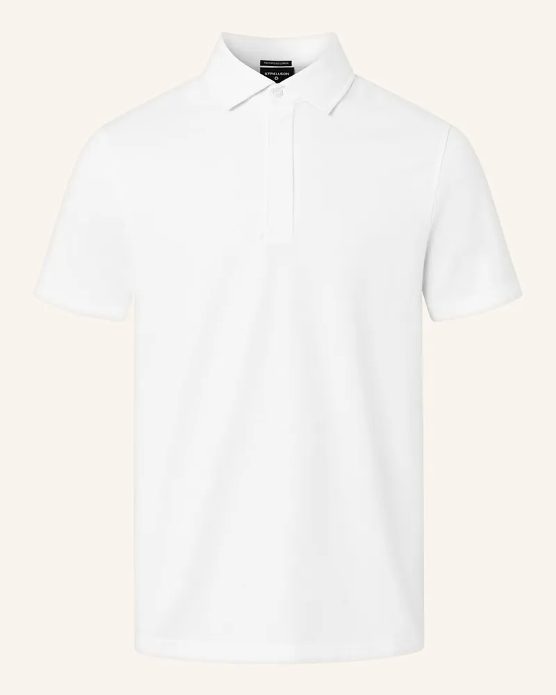 Strellson Jersey-Poloshirt PEPE Regular Fit Weiss