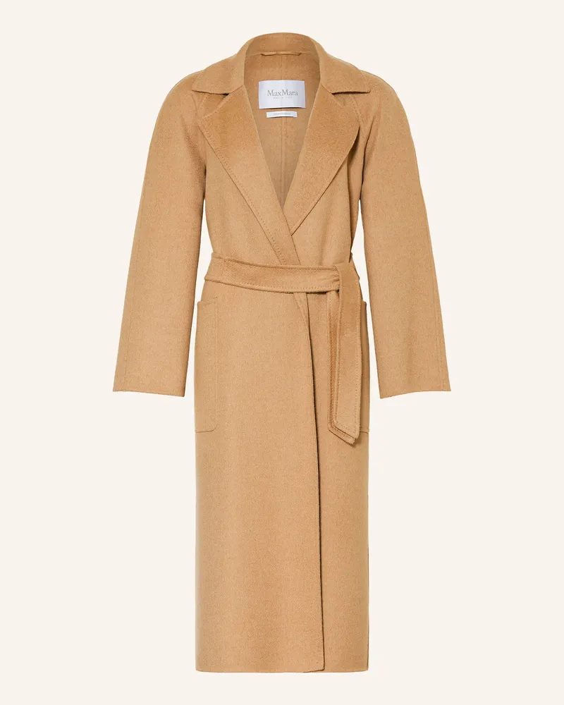 Max Mara Kamelhaar-Mantel Ready braun Camel
