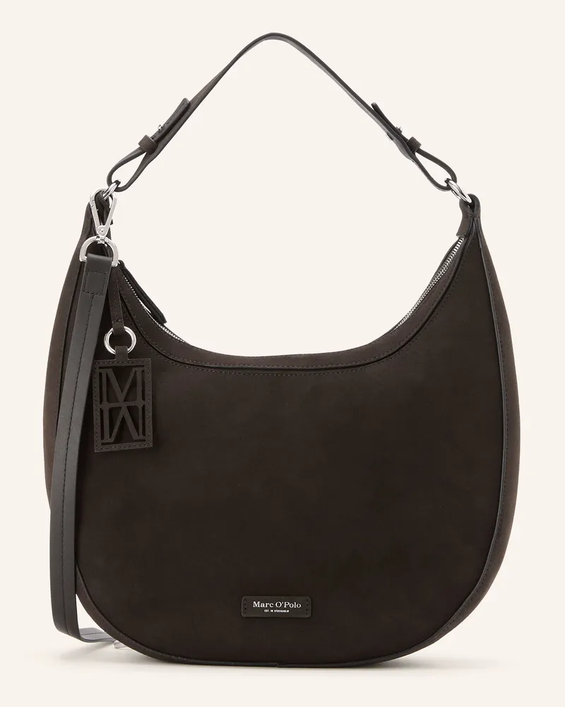 Marc O'Polo Beuteltasche braun Dunkelbraun