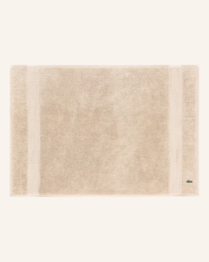 Lacoste Badematte LLECROCO Braun