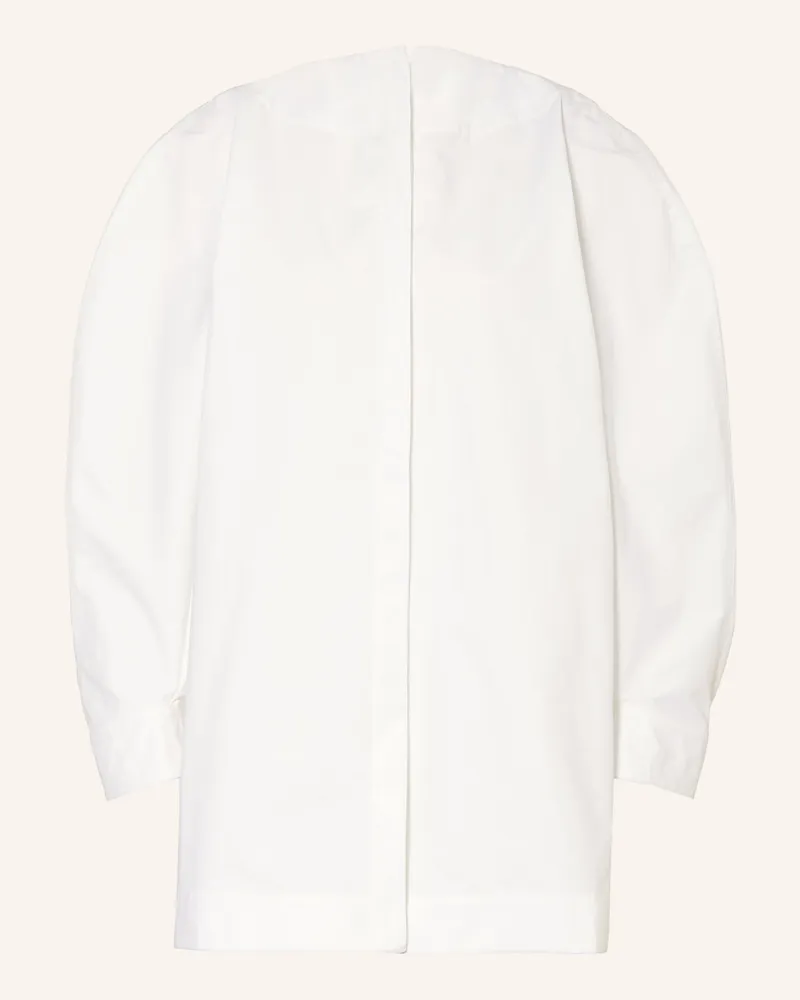 Jacquemus Oversized-Bluse LA CHEMISE PITTORE Weiss