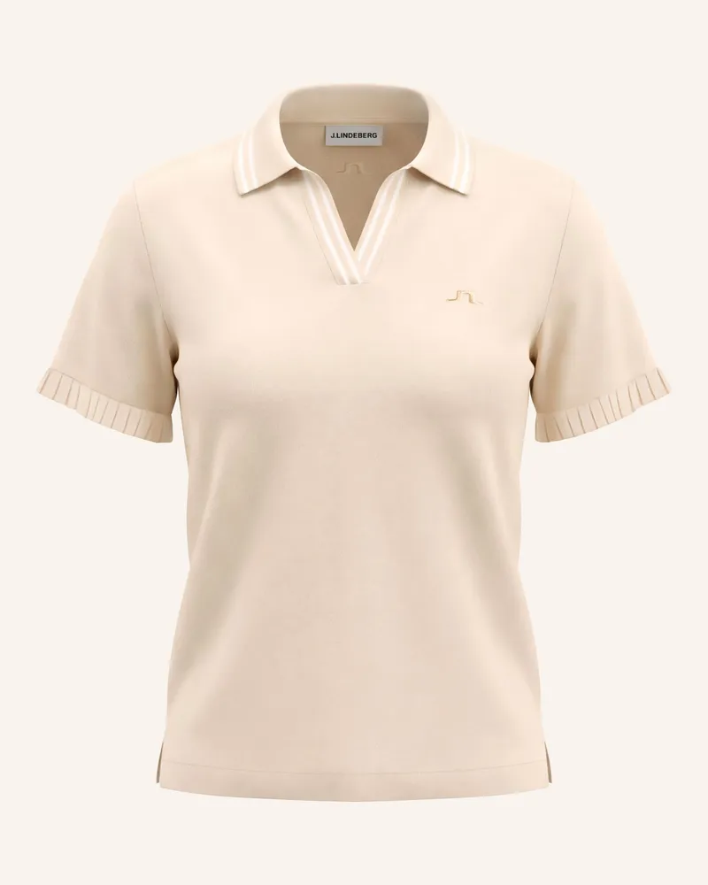 J.Lindeberg Strick‑Polo beige Beige