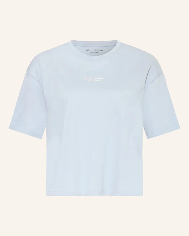 Marc O'Polo Schlafshirt Hellblau