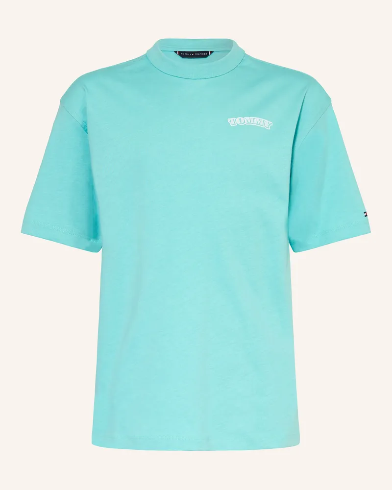 Tommy Hilfiger T-Shirt blau Türkis