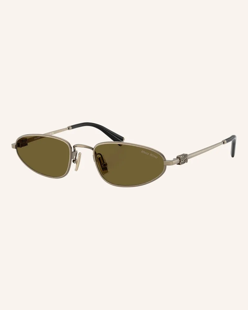 Miu Miu Sonnenbrille Mu a52s gold 26c09z