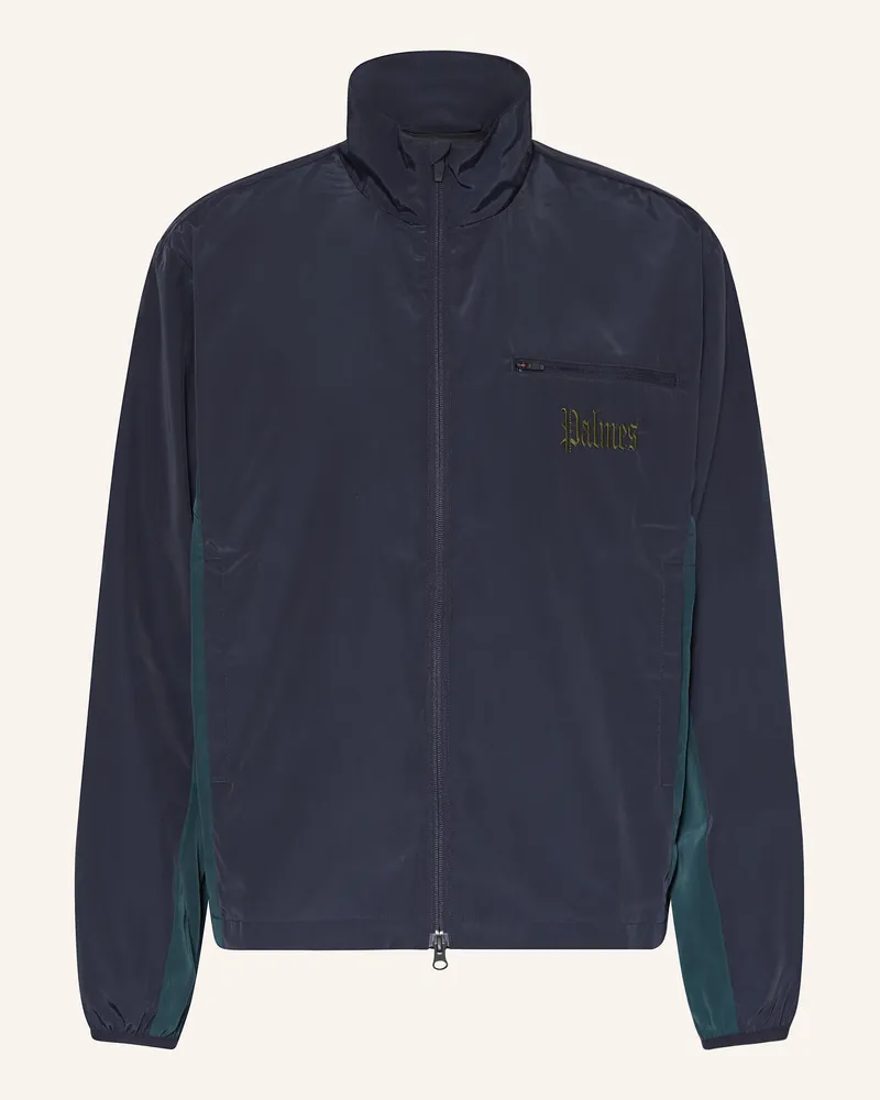 Palmes Trainingsjacke COLLAR JACKET Dunkelblau