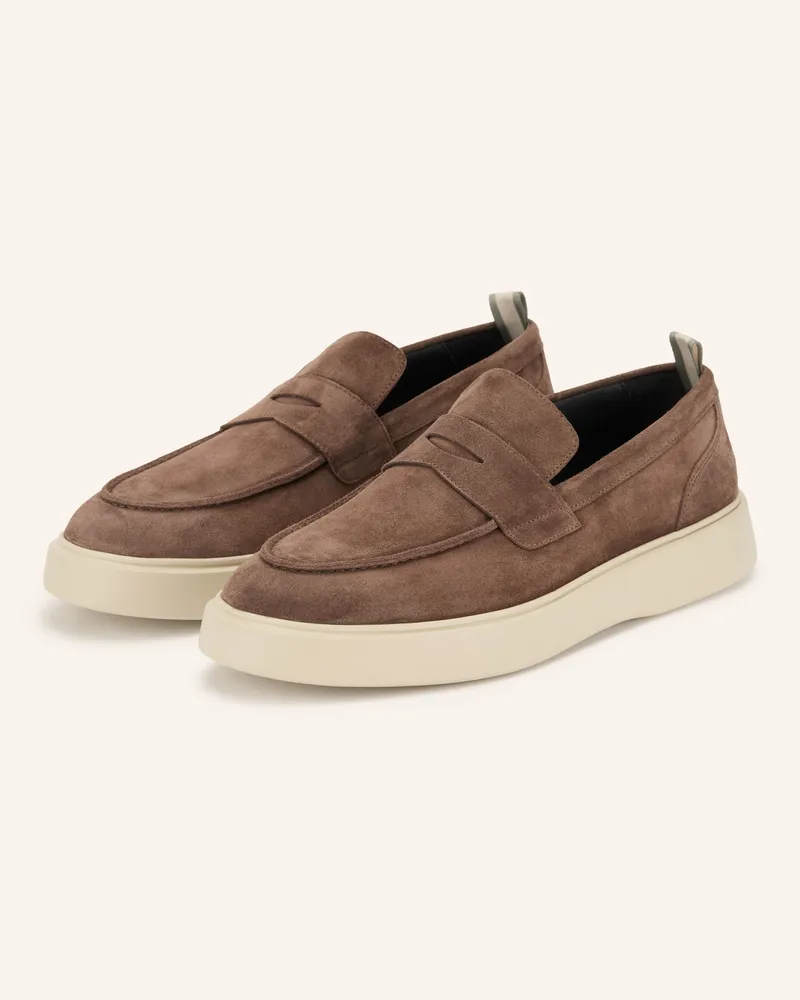 Officine Creative Italia Penny-Loafer Frame braun Dunkelbraun