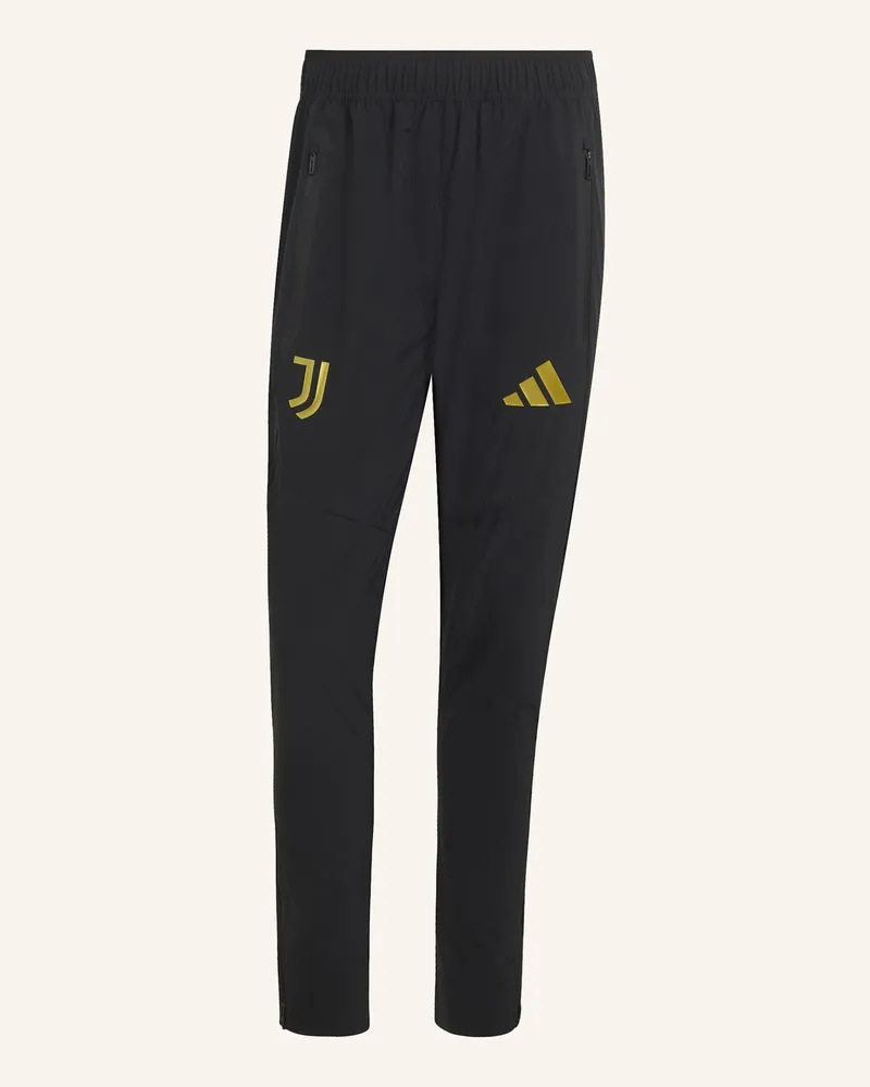 adidas Juventus Turin Tiro Reisehose schwarz Schwarz