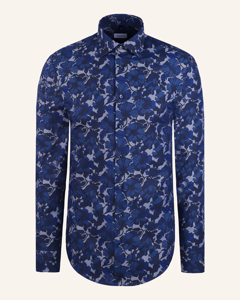 Seidensticker Hemd Slim Fit blau Dunkelblau