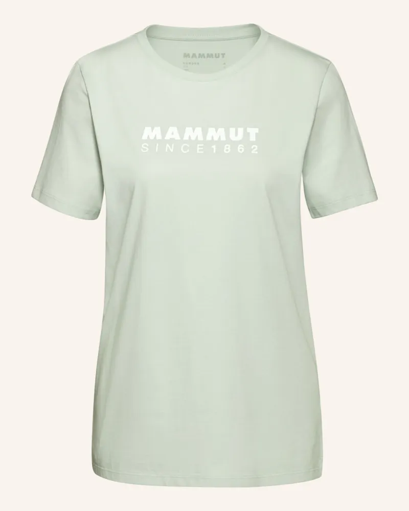 Mammut T-Shirt Core Logo gruen Grün