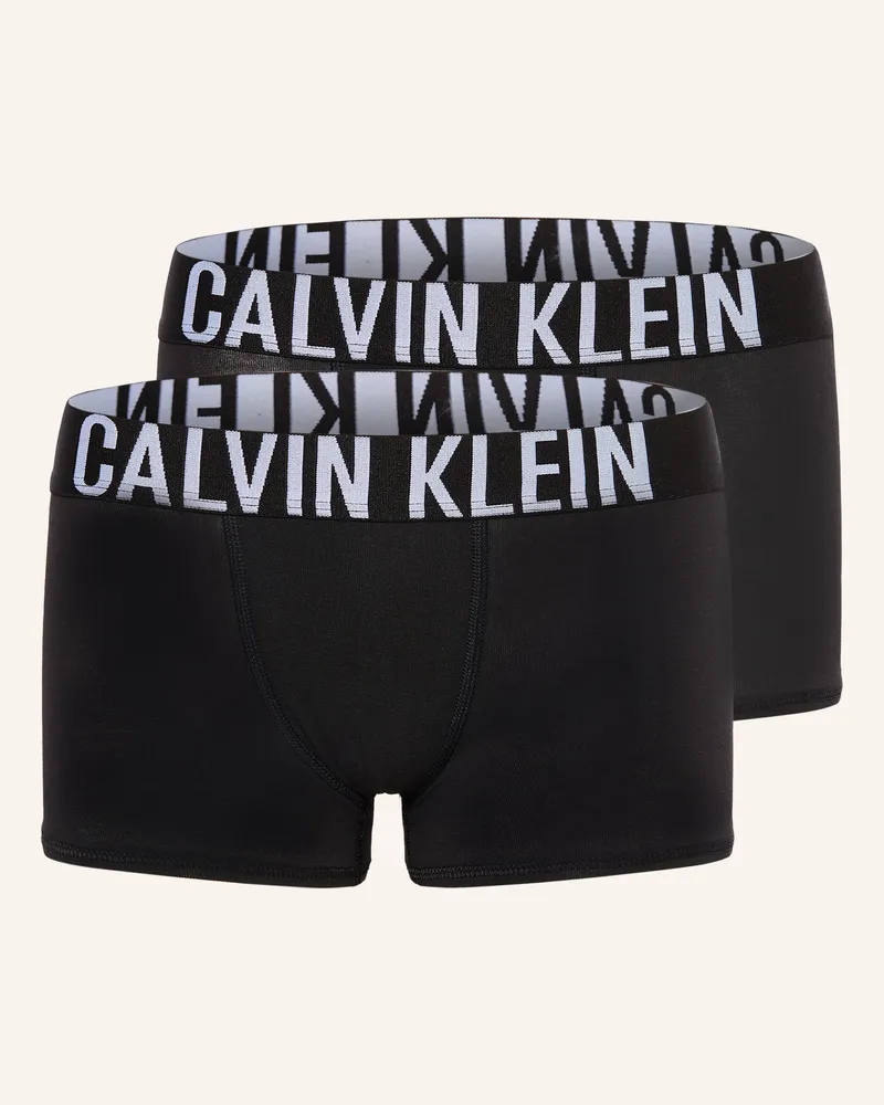 Calvin Klein 2er-Pack Boxershorts Intense Power schwarz Schwarz