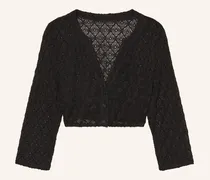 Dirndlbluse Aus Spitze Mit 3/4-Arm schwarz