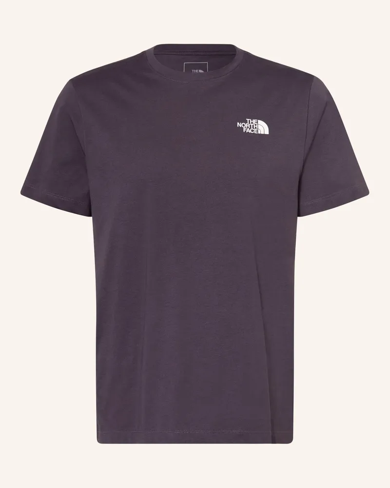 The North Face T-Shirt Evolution Box blau Lila