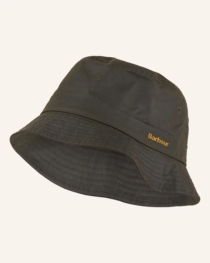 Barbour Bucket-Hat BELSAY Dunkelgrün