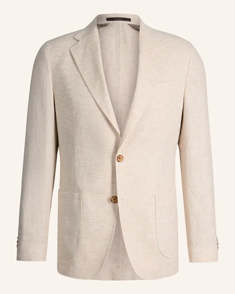 windsor. Sakko Shaped Fit beige Camel