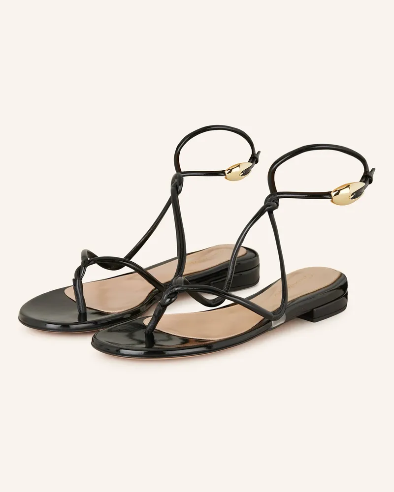 Gianvito Rossi Sandalen Schwarz