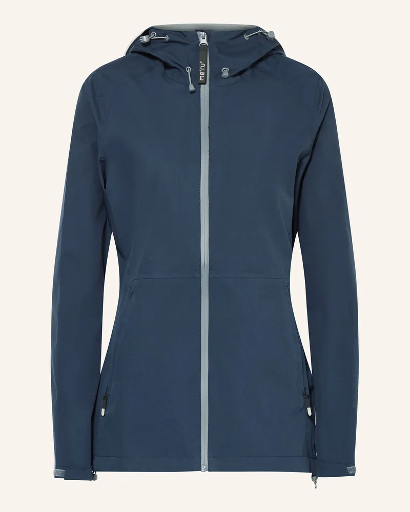 me°ru' Funktionsjacke Amarante schwarz Dunkelblau
