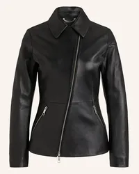 HUGO BOSS Lederjacke SASILIA Schwarz