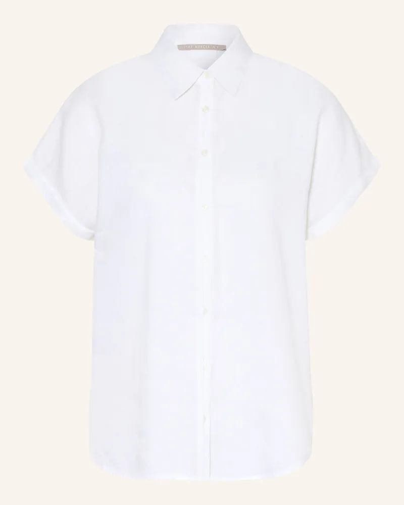 (THE MERCER) N.Y. Hemdbluse aus Leinen Weiss