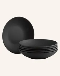 Villeroy & Boch 6er-Set Schalen MANUFACTURE ROCK Schwarz