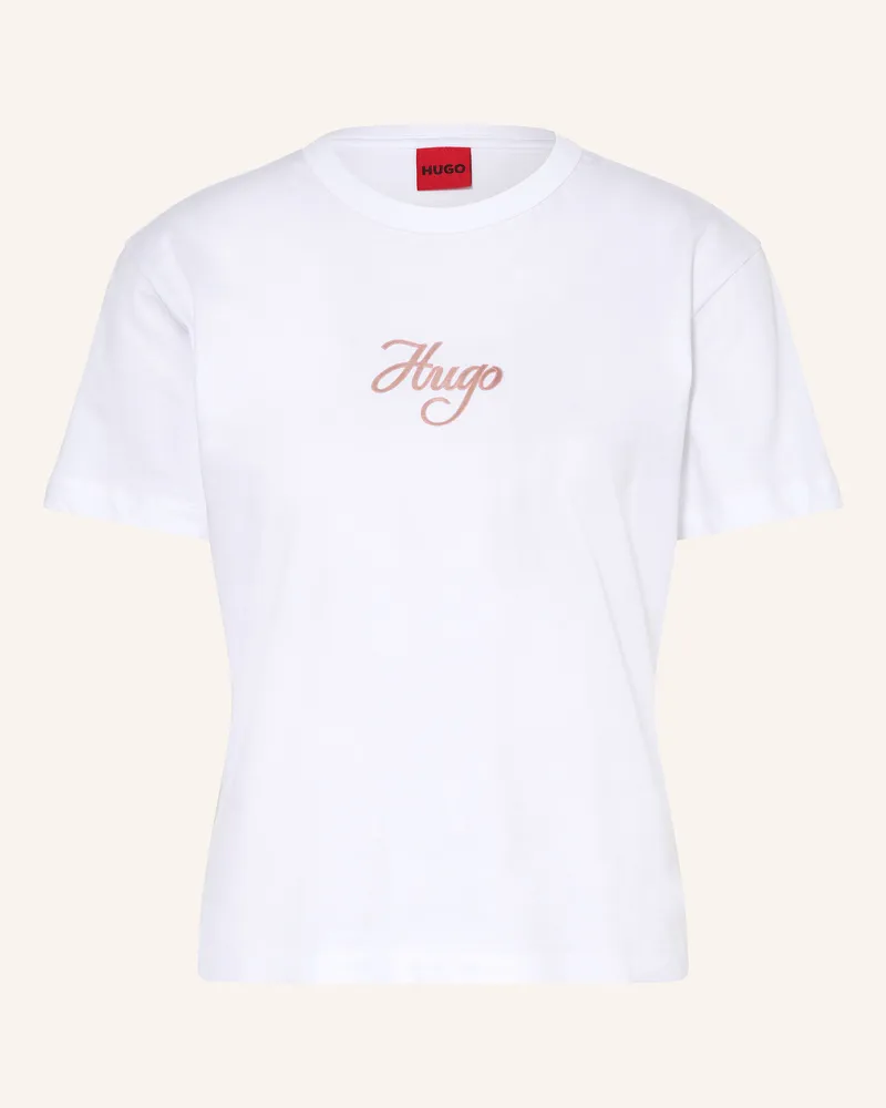 HUGO BOSS T-Shirt DESTREL Weiss