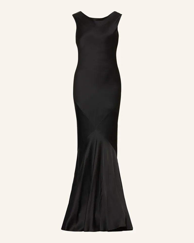 Max Mara Abendkleid Rum schwarz Schwarz