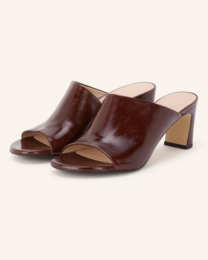 Zinda Mules Evita braun Dunkelbraun