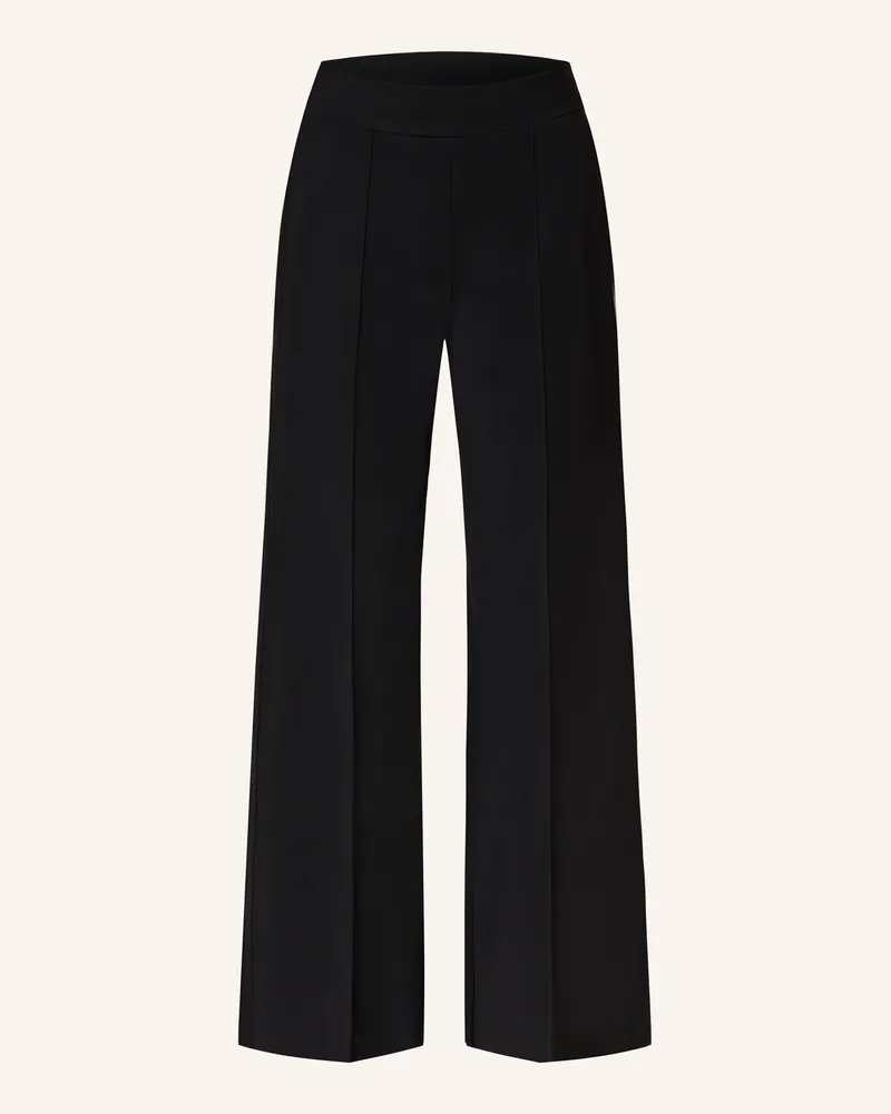 Mrs & HUGS Marlenehose schwarz Schwarz