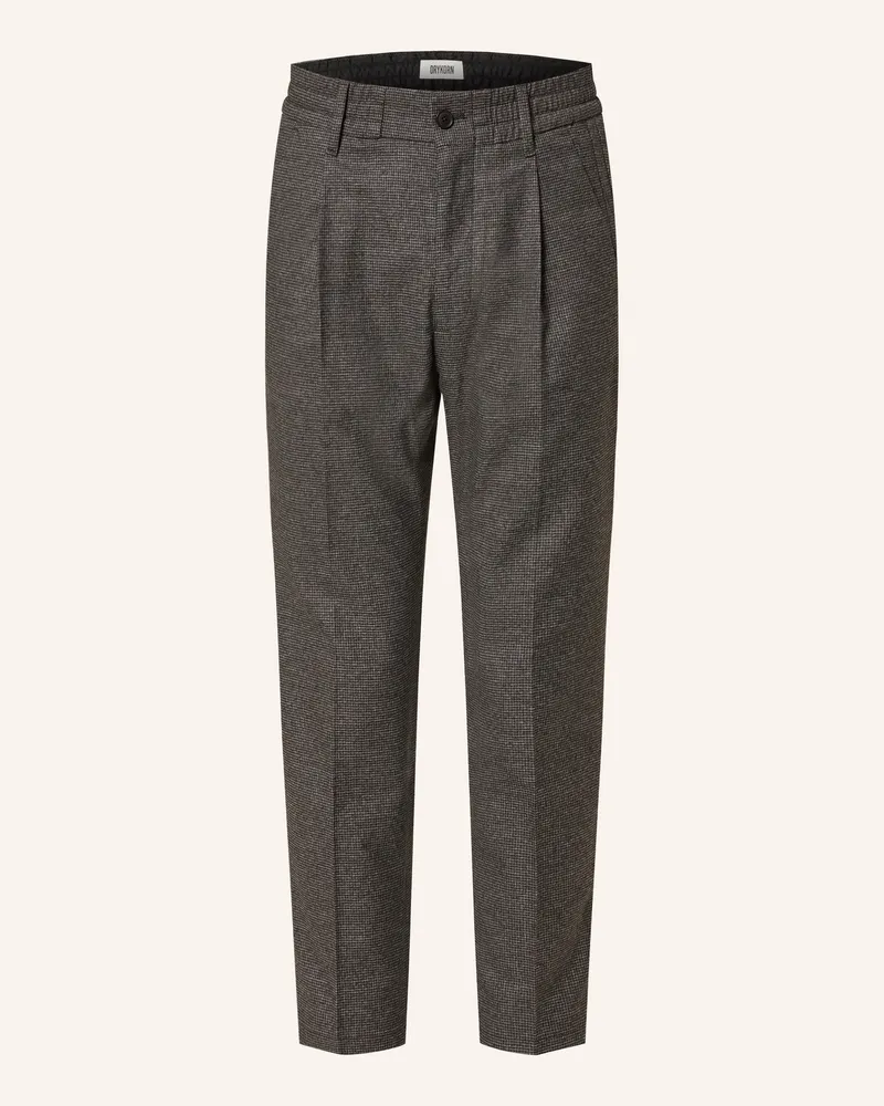 Drykorn Hose Chasy Extra Slim Fit braun Dunkelgrau