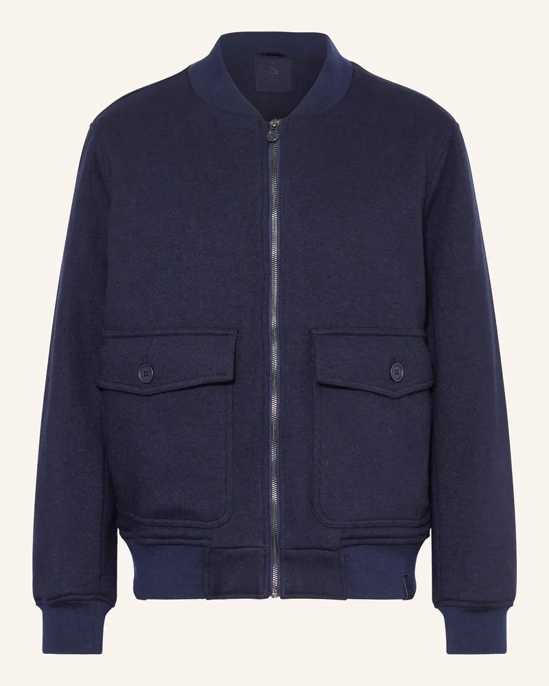colours & sons Blouson Dunkelblau