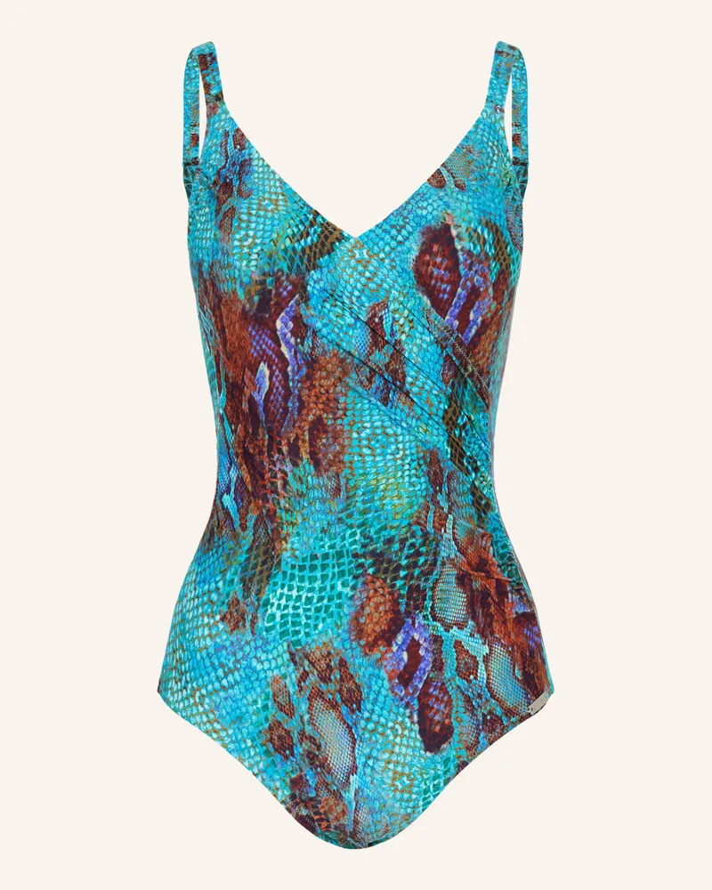 Charmline Shape-Badeanzug AQUATIC REPTILE Türkis