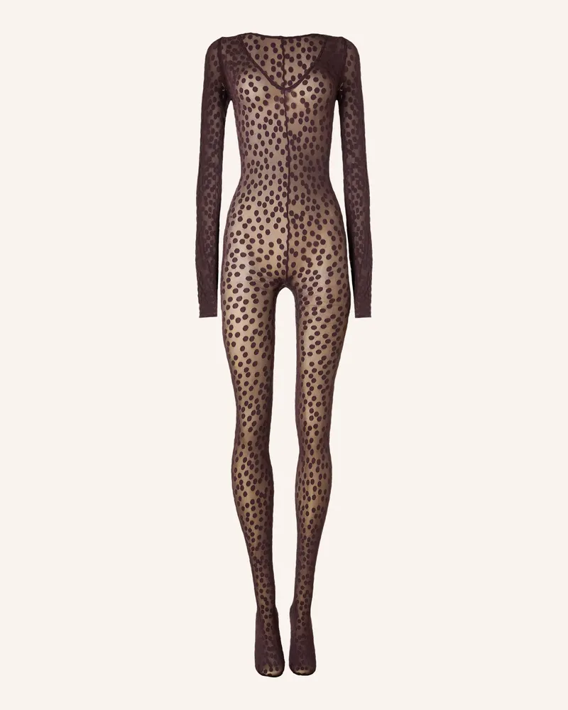 Wolford Wolford Catsuit Sweet Dots Catsuit lila Lila