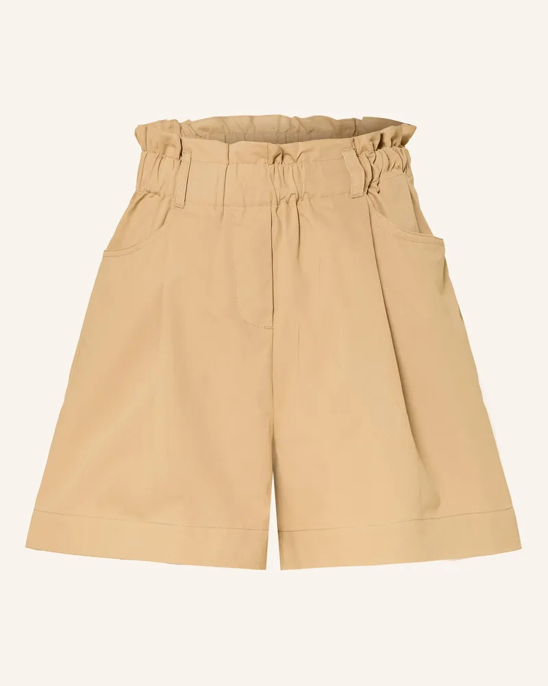 Mrs & HUGS Shorts beige Camel