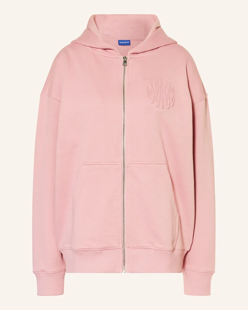 HUGO BOSS Sweatjacke DOA Altrosa