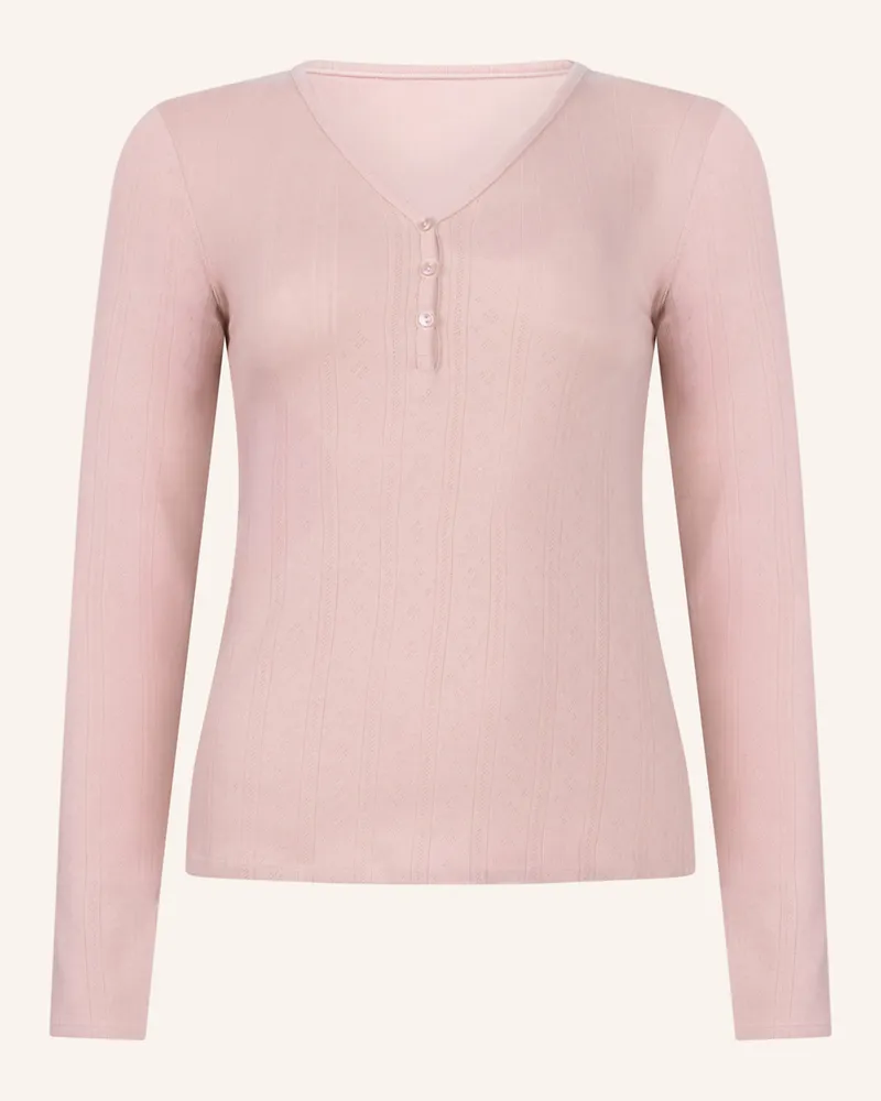 Hunkemöller Jacke LANGARM HENLEY Pink