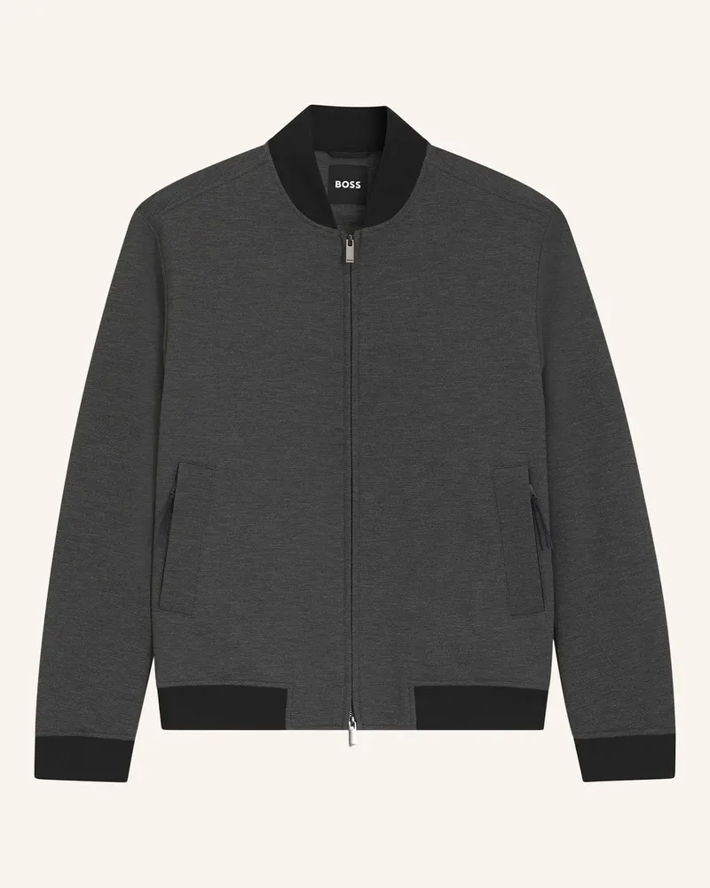 HUGO BOSS Blazer P-Hanry-jbmbwgpk261f Slim Fit silber Silber