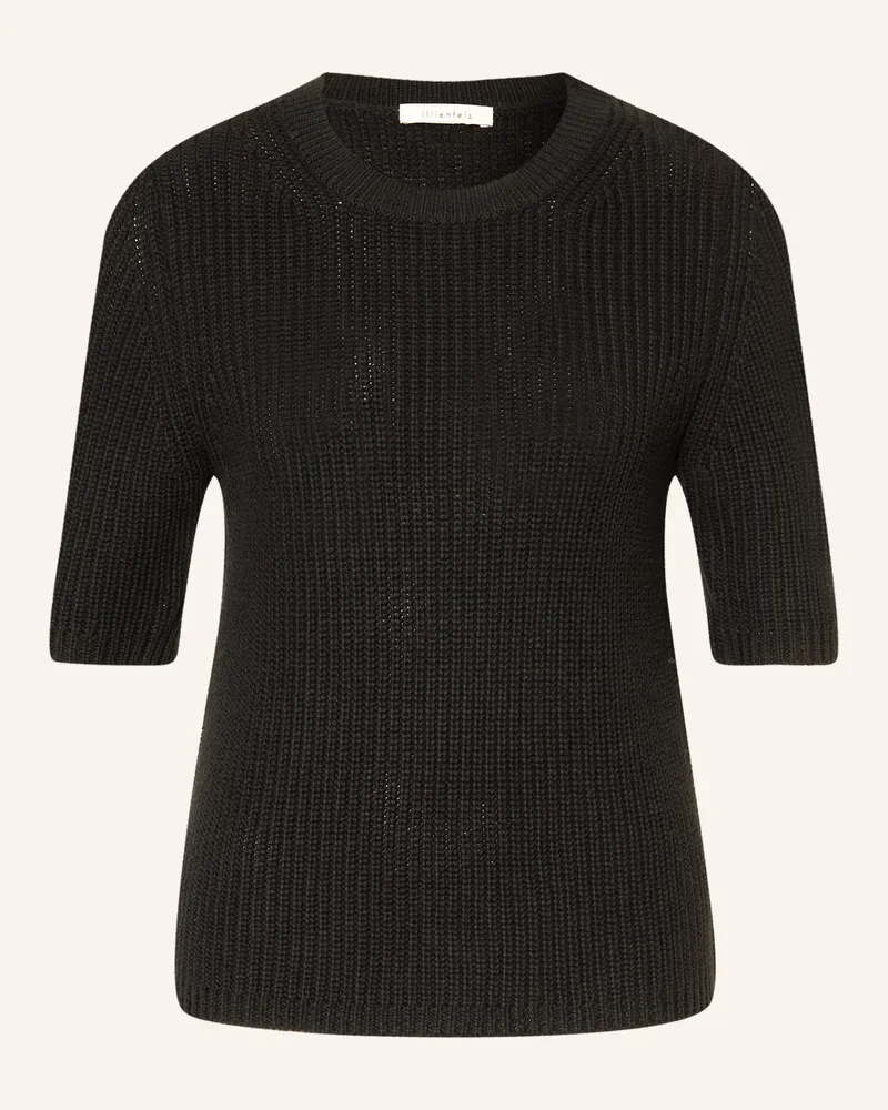 lilienfels Strickshirt schwarz Schwarz